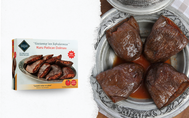 Kuru Patlıcan Dolması